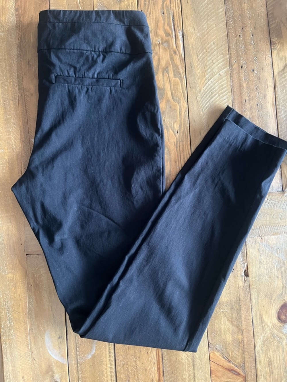 Ricki’s Minimalist Black Pull-On Stretch Fitted Pants US M